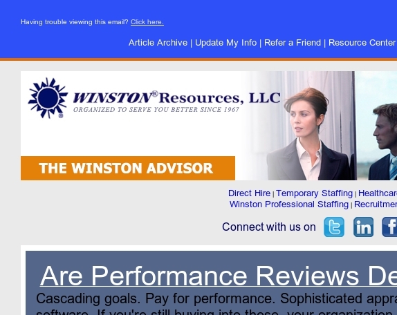 Are performance reviews dead?